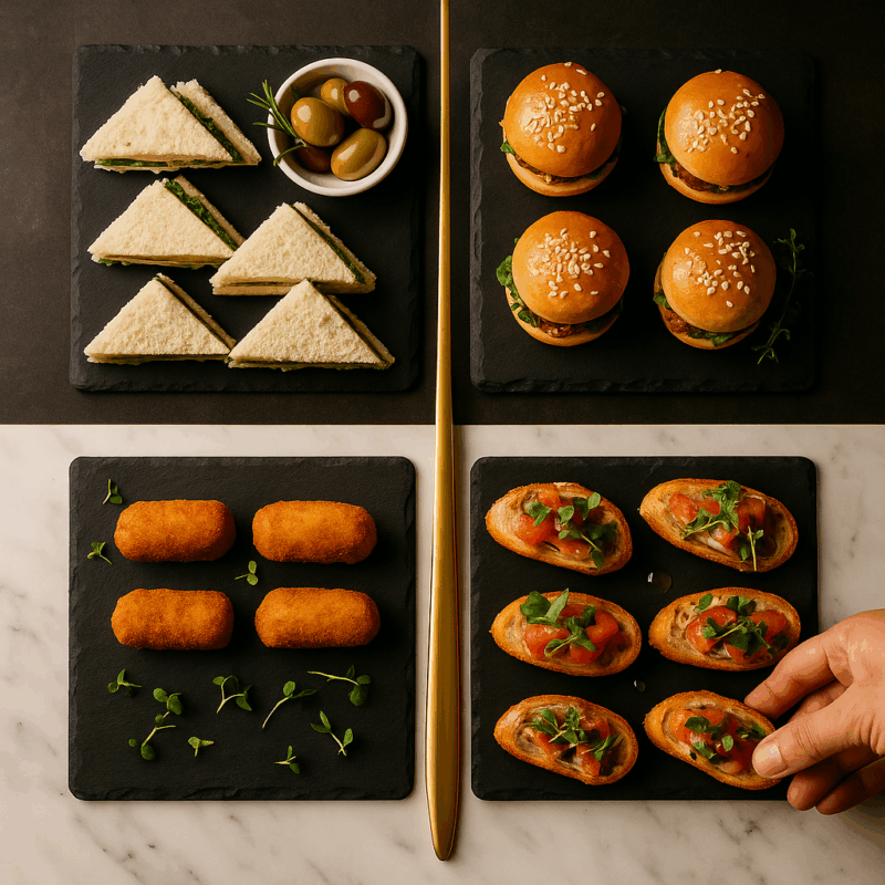 Bandejas para Comer (Picoteo del Bueno)