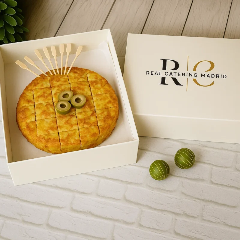Bandeja Tortilla de Patatas en Dados (Vegetariana) — pinchos para compartir