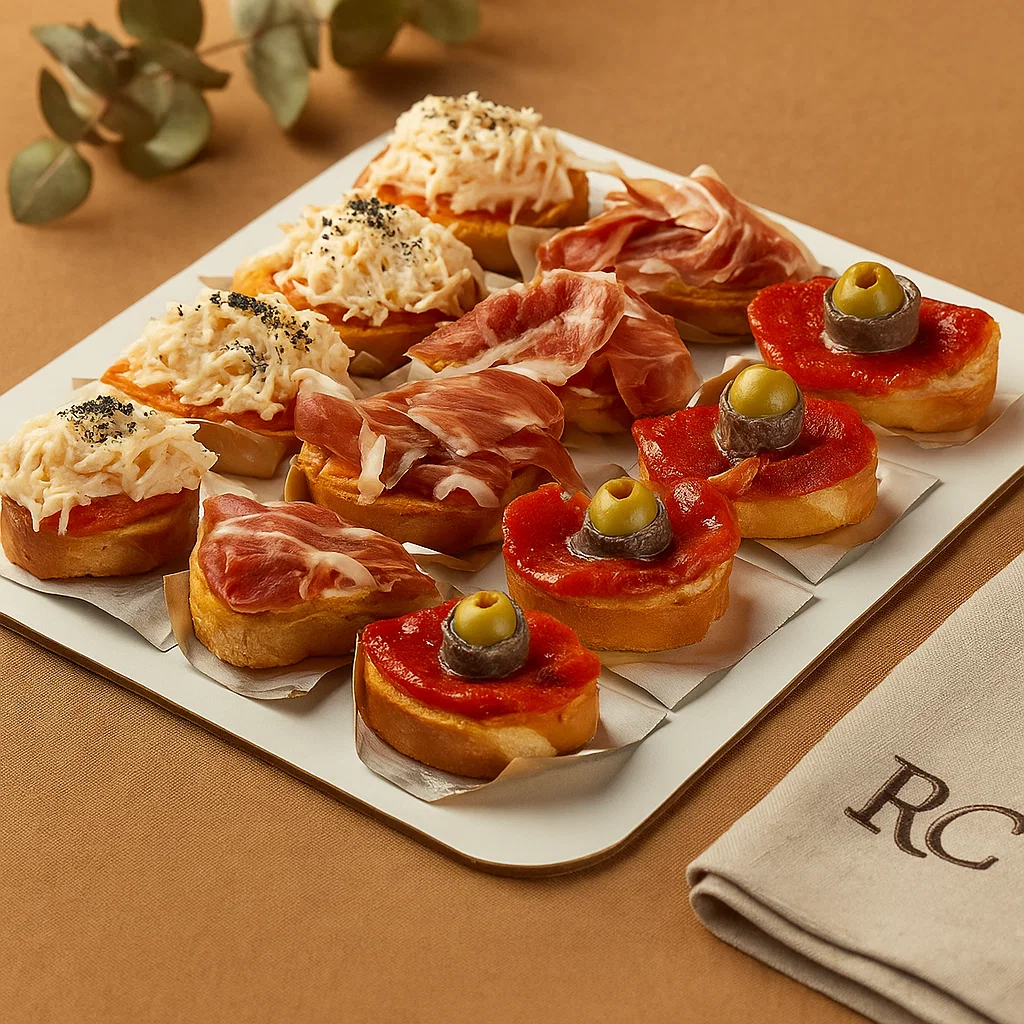 Bandeja variada de montaditos (12 uds)