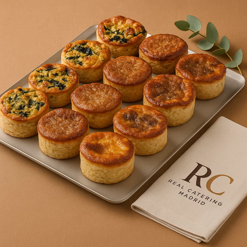 Bandeja de Mini Quiches Selección (12 uds)