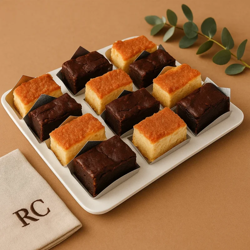 Bandeja Bizcocho - Brownie (12uds)