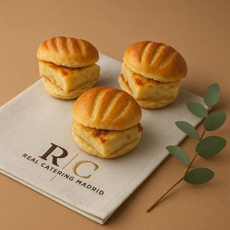 Mini Brioche de Tortilla de Patatas — pieza (mínimo 4 uds)