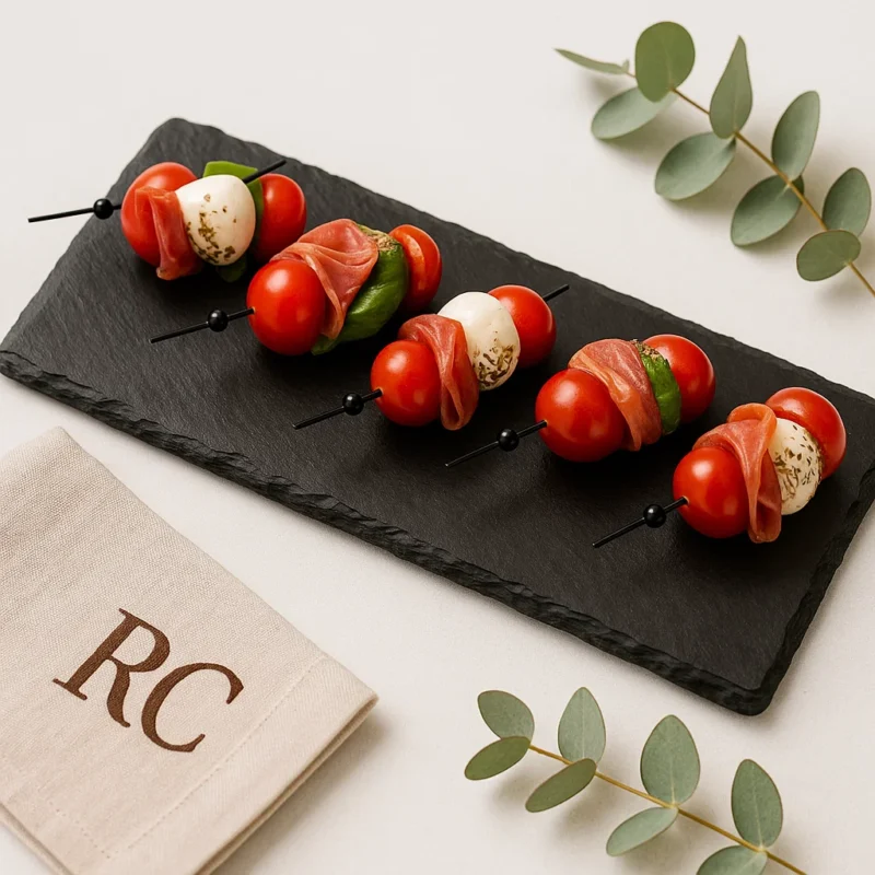 Tapas Caprese con Chorizo (10 uds)