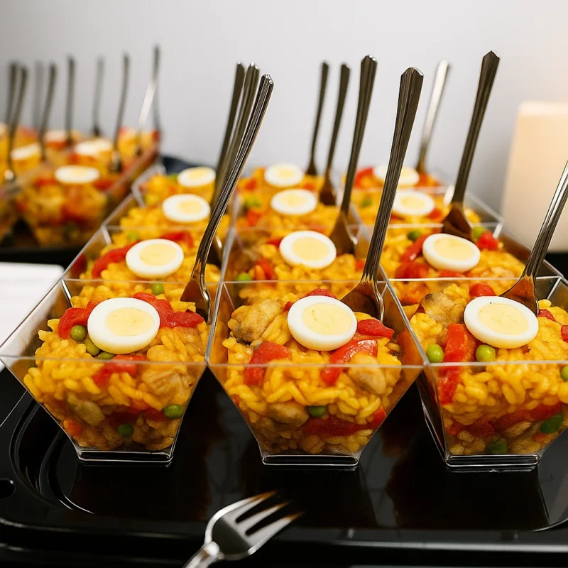 Mini Paella «Innovación» formato cóctel